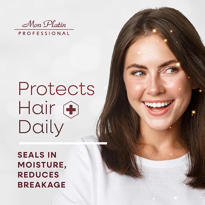 Mon Platin Hair Mask & Dream Hair Spray Bundle, Moisturizing Shampoo – Deep Conditioning Mask Formula for Dry and Damaged Hair, Heat Protection (Black Caviar Total Reviving Hair Conditioner)