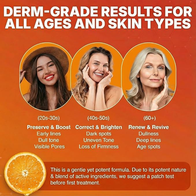GlowMedik Vitamin C Serum for Face – Brighten + Smooth Vit C Serum Face with Hyaluronic Acid, Vitamin E & MSM, Hydrates & Firms Dull or Uneven Skin for a Radiant, Youthful-Looking Glow, 30ml