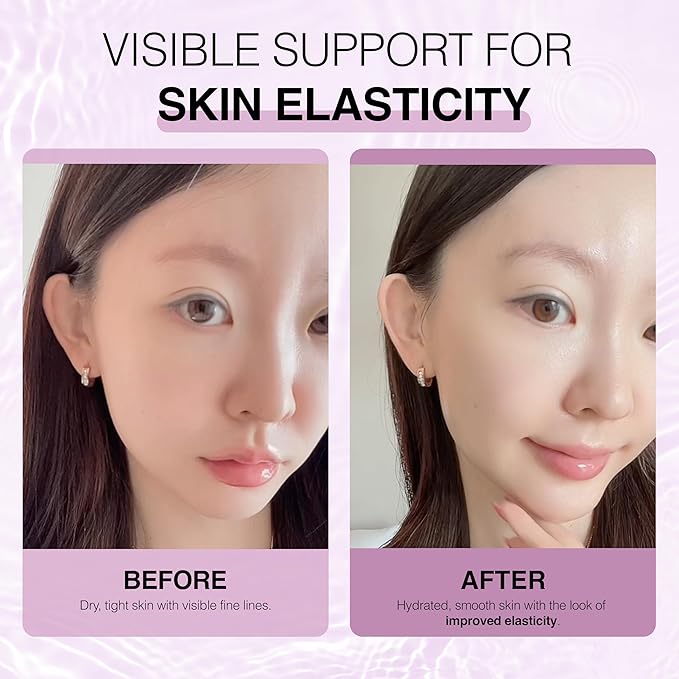 Poesia Hydro-Phyto Collagen Deep Firming Serum – Brightening & Firming Ampoule with Niacinamide & Adenosine – 1.62 fl. oz