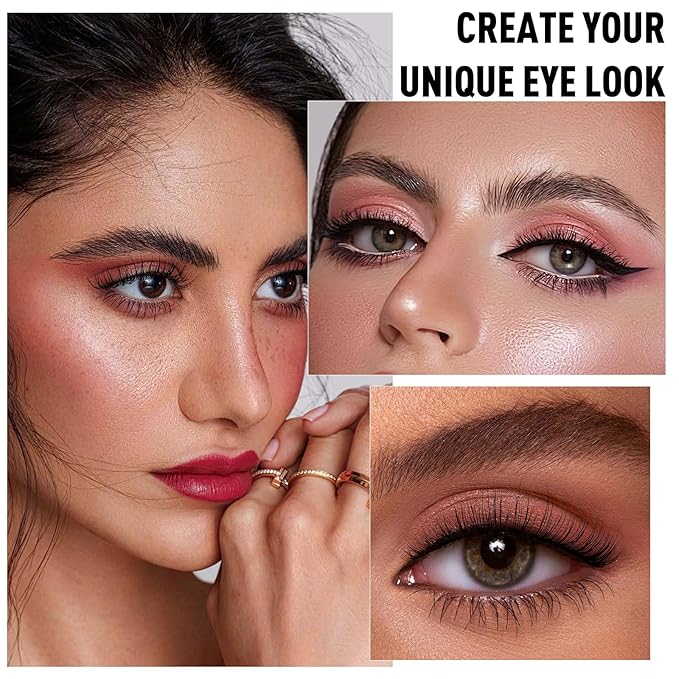 Red Eyeshadow Palette - Single Matte Eyeshadow Silky Pressed Eye Shadow Powder, Compact Lightweight Blendable Neutral Eyeshadow, Daily Matte Eyes Makeup, #08
