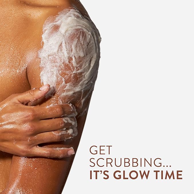 Native Body Scrub, Coconut & Vanilla, Exfoliating and Detoxifying for Soft Skin, Sulfate Free, 12 oz