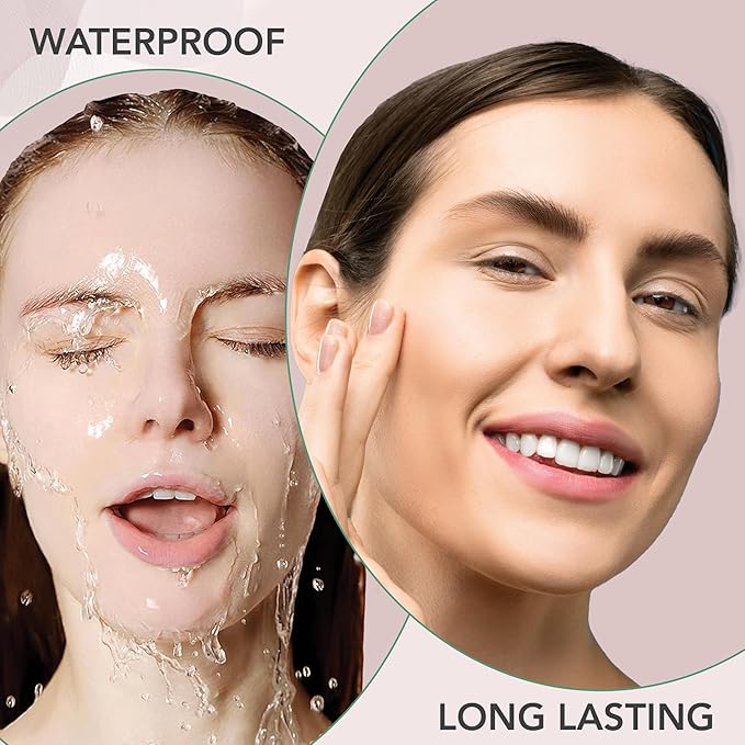 Dermaflage Waterproof Concealer Palette (Light) - Concealer Full Coverage, Matte Finish for Face & Body - Hides Dark Circles & Acne - Smudge Proof Body Makeup Palette with 3 Pro SFX Shades + Brush