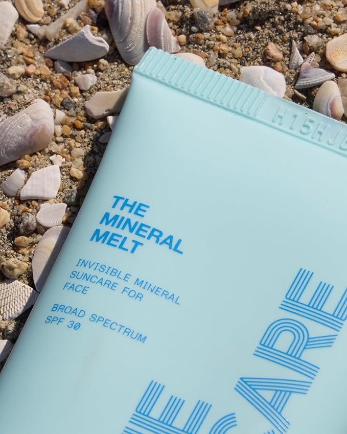 The Mineral Melt – Sheer Mineral Face Sunscreen SPF 30, Broad Spectrum, Fragrance-Free Sunblock – Hydrating, Anti-Aging, Brightening, Peptide-Packed, Award-Winning Formula (1.7 Fl Oz)