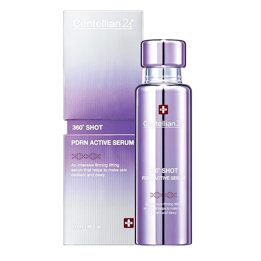 Centellian 24 360º Shot PDRN Active Serum (PDRN, 1.69fl oz) - Intense Hydration & Skin Firming Serum for a Youthful Appearance, Korean Skin Care. PDRN, Ribbon Collagen & Hyaluronic Acid.