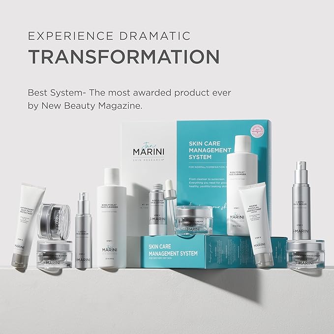 Jan Marini Skin Research Skin Care Management System - With Marini Physical Protectant Tinted SPF 45 - Normal/Combination Skin