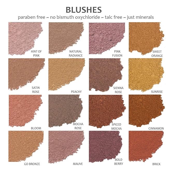 Demure Mineral Blush Makeup (Mauve) Loose Powder | Professional Grade, Cruelty Free Make-up
