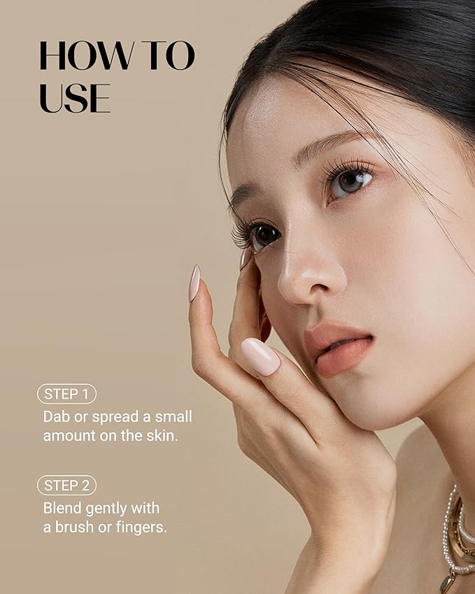THESAEM Cover Perfection Tip Concealer 0.2 fl.oz. - 1.75 Middle Beige Warm Beige for Medium Skin Tone 22 - High Coverage Long Lasting Concealer - Korean Makeup for Dark Circles & Blemishes