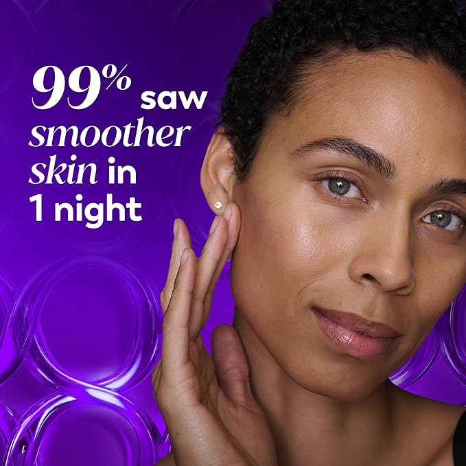 Olay Retinol Night Cream for Women, Anti-Aging Face Moisturizer, Fragrance-Free, Gift for Women, Non Greasy - Anti-Wrinkle, Hydrating Skin Care - Triple Collagen Cream, Peptide, Niacinamide, 1.7oz