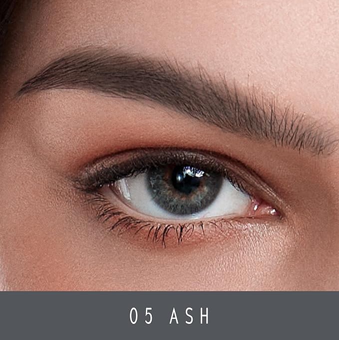 Genesis SuperStay Eyebrow Pencil - Waterproof, Smudge Proof, Long-Lasting Brow Pencil with Precision Oval Tip, For Natural & Bold Looks (05 ASH)
