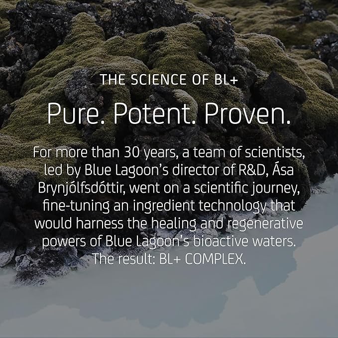 Blue Lagoon - BL+ The Cream Whipped Facial Moisturizer | Sustainable, Bioactive Luxury Skincare (Mini, 0.5 oz | 15 ml)