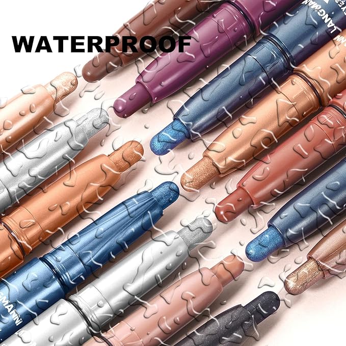 Purple Eyeshadow Stick Makeup,Matte Cream Eye Shadow Pencil,High Pigmented Crease proof Glitter Eye Shadow Brightener Stick,Waterproof Long Lasting Eye Highlighter Crayon Eyeliner