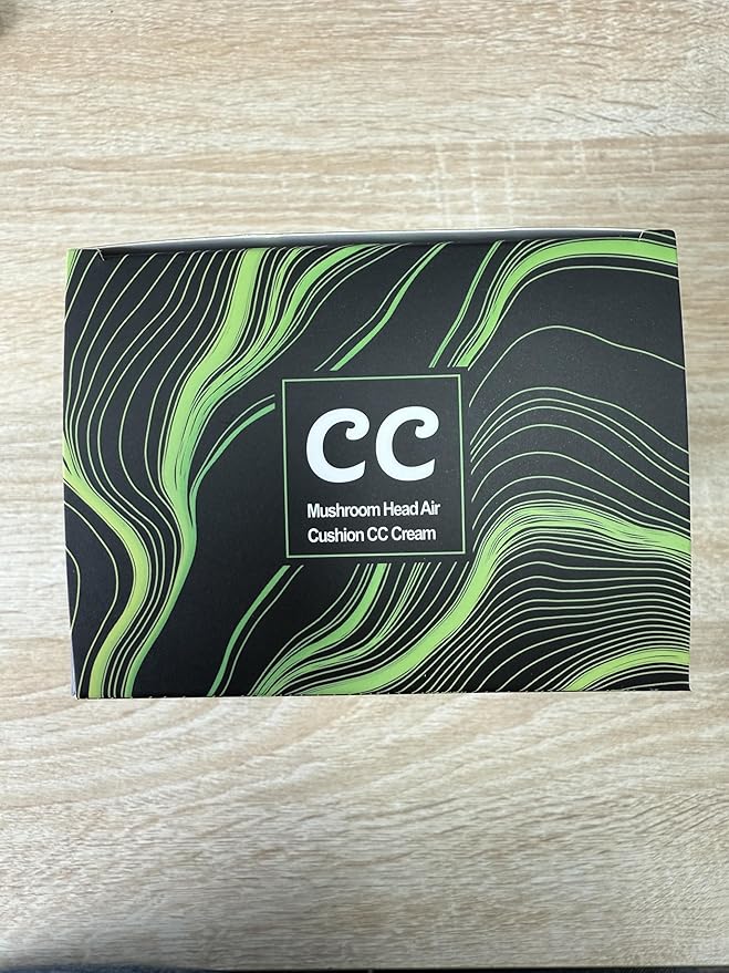 2 PCS Mushroom Head Air Cushion CC Cream Nature Foundation,Foundation Brush Powder Brush,Moisturizing Concealer, Bright Makeup Base Long Lasting with Mushroom Makeup Sponge(#02 Natural)