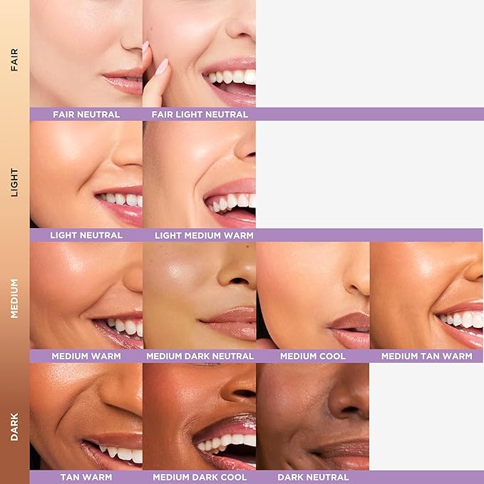 HALEYS Re-wind Full Coverage Brightening Concealer, Color Correcting Eye Concealer for Dark Circles, Fine Lines & Redness, Longwear, Non-Caking, Soft-Matte Finish, Blurring Concealers for Women