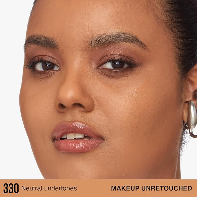 Maybelline Super Stay Lumi-Matte Foundation, Lightweight and Buildable Full Coverage Foundation Makeup For Up To 30HR Wear, 330, 1 Count
