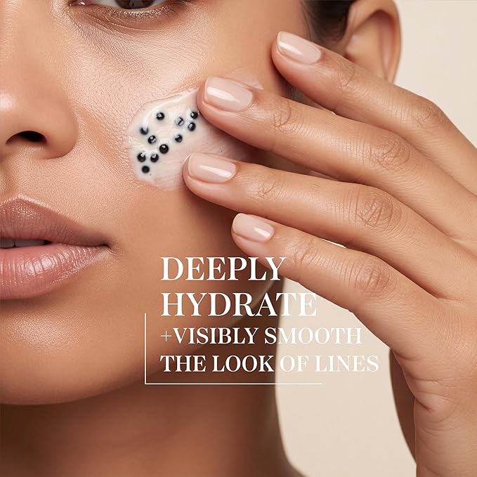 Caviar Face & Neck Cream – Hydrating Anti-aging Moisturizer with Hyaluronic Acid, Squalane & Glycerin – Supports Smoother, Softer, Youthful-Looking Skin – For All Skin Types