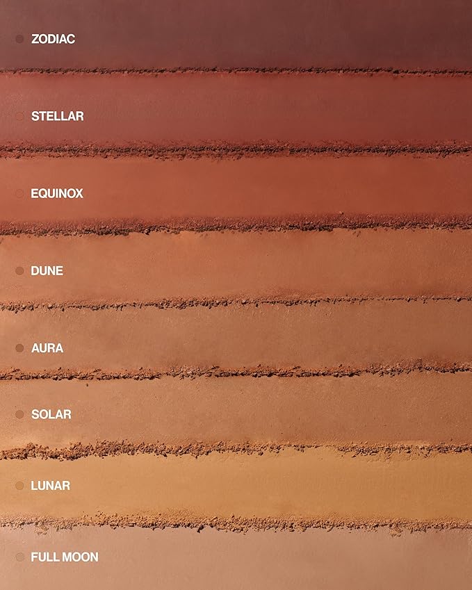MAKE Beauty Skin Mimetic Microsuede Bronzer Powder - Matte Bronzing Powder Contour, Buildable Formula, Non Comedogenic, Long Lasting Color. Shade - Lunar for Fair to Light Skin