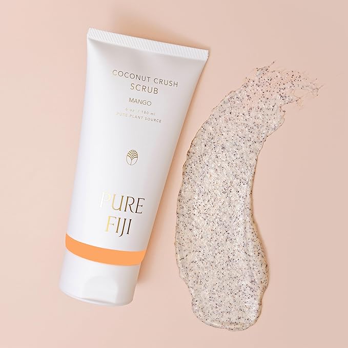 Pure Fiji Coconut Crush Scrub, Mango (6oz/180ml)