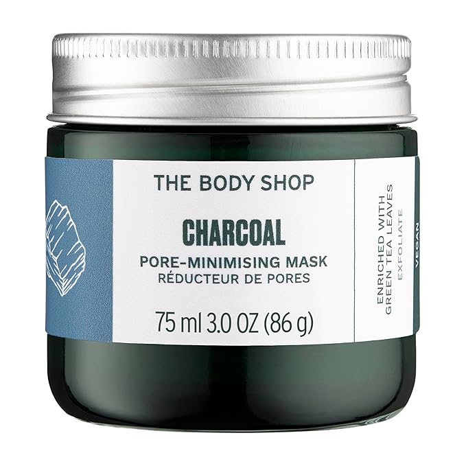 The Body Shop Himalayan Charcoal Purifying Glow Face Mask, 3 Ounce (Vegan)