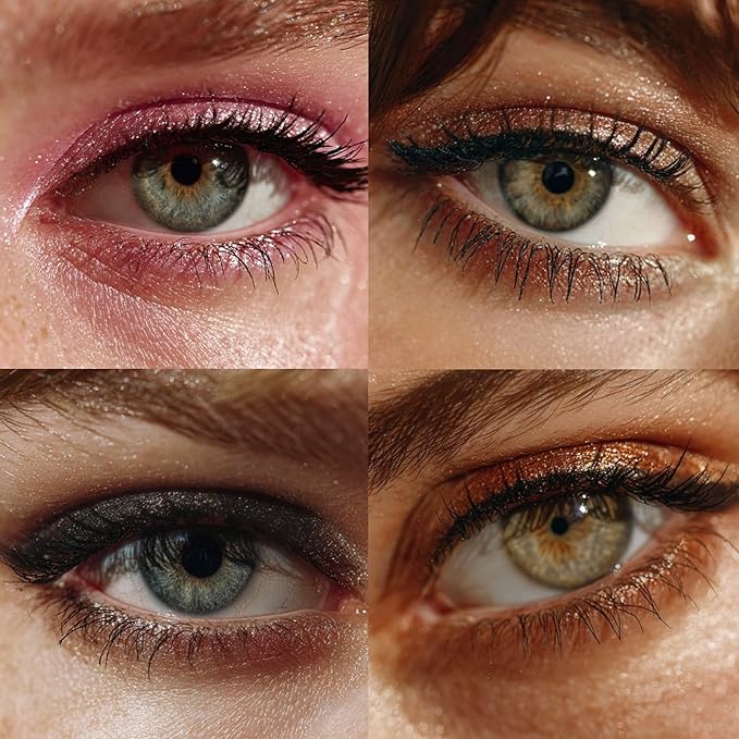 Baked Makeup Palette with Bronzer, Blush Eyeshadows Multi-Purpose Travel Compact, Velvety Smooth Finish, Neutral Pigmented Colors, Vegan Cruelty, Gift Set for Women