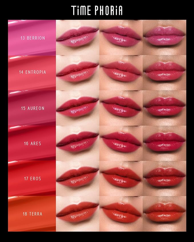 STELLAR DUST LIP STAIN-Waterproof and Transferproof Lip Tint For Women, Glossy Finish Lip Gloss, Lightweight High Coverage, Long Lasting, Stocking Stuffers For Teen Girls (06 NEROSE)