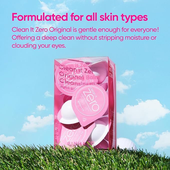 BANILA CO Clean It Zero Original Cleansing Balm Travel Kit | Travel-Friendly Cleanser for Waterproof Makeup Removal | 16 Mini Packs of Vegan, Hypoallergenic Balm for All Skin Types (3ml x 16 Pods)