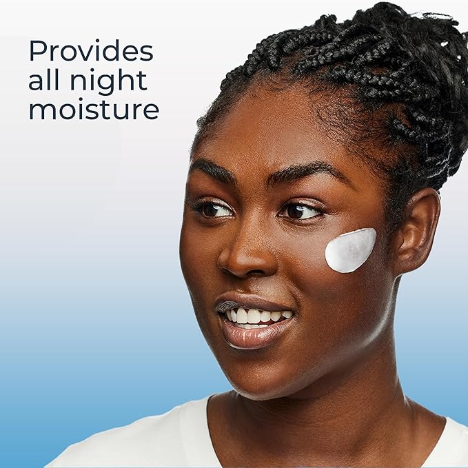 Eucerin Face Immersive Hydration Night Cream with Hyaluronic Acid and Provitamin B5, Face Moisturizer Smooths Fines Lines and Wrinkles, Holiday Gifts for Self Care, 2.5 Oz Bottle