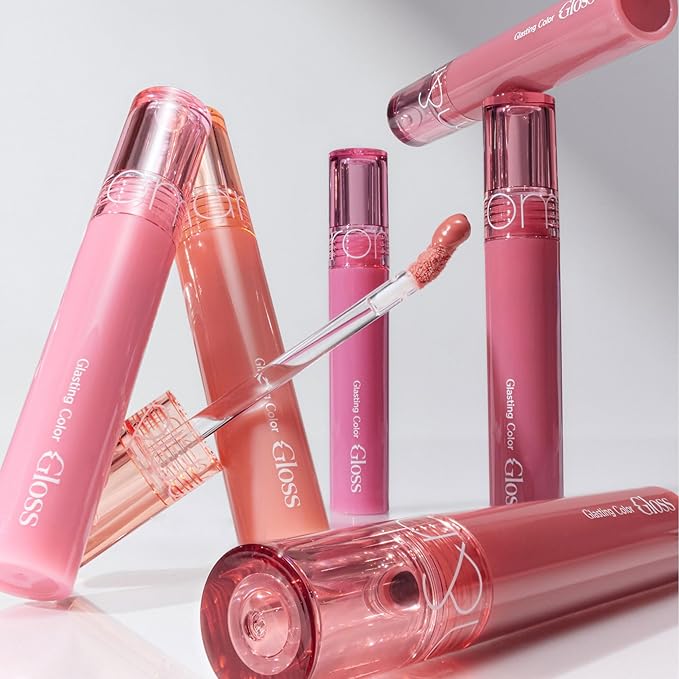 rom&nd GLASTING COLOR GLOSS 04 GRAPY WAY - K-Beauty Plumping Lip Gloss for Glassy Shine, Non-Sticky Hydration & Long-Lasting Vibrant Color | Universal Flattering Shade for All Skin Tones