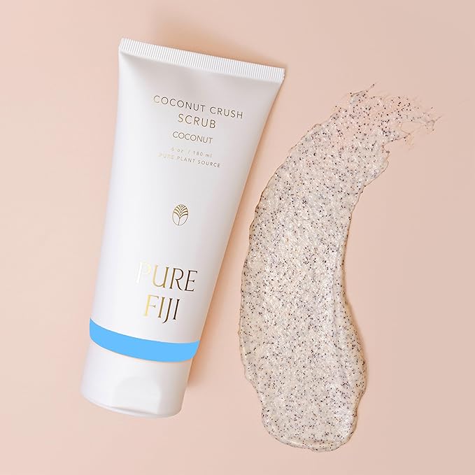 Pure Fiji Coconut Crush Scrub, Coconut (6oz/180ml)