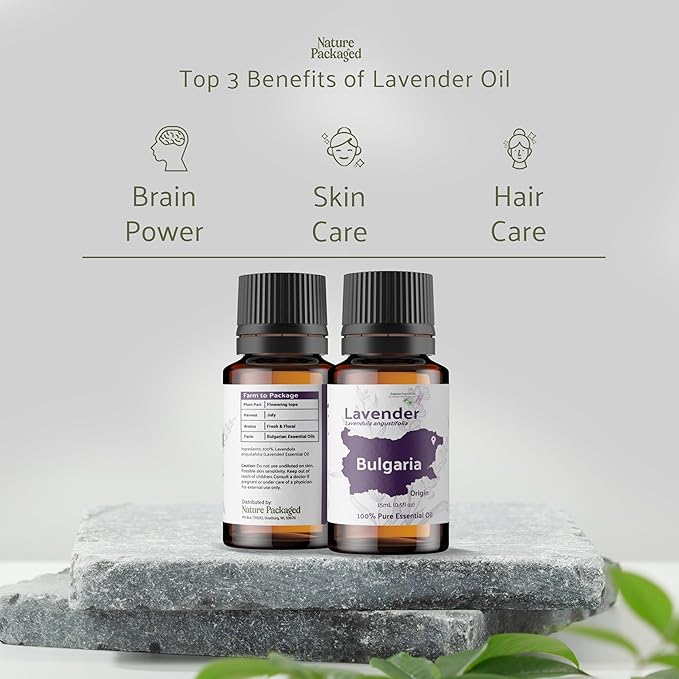 Lavender Oil - Bulgarian Essential Oils - Lavender Diffuser - Pure Therapeutic Grade (2lbs)