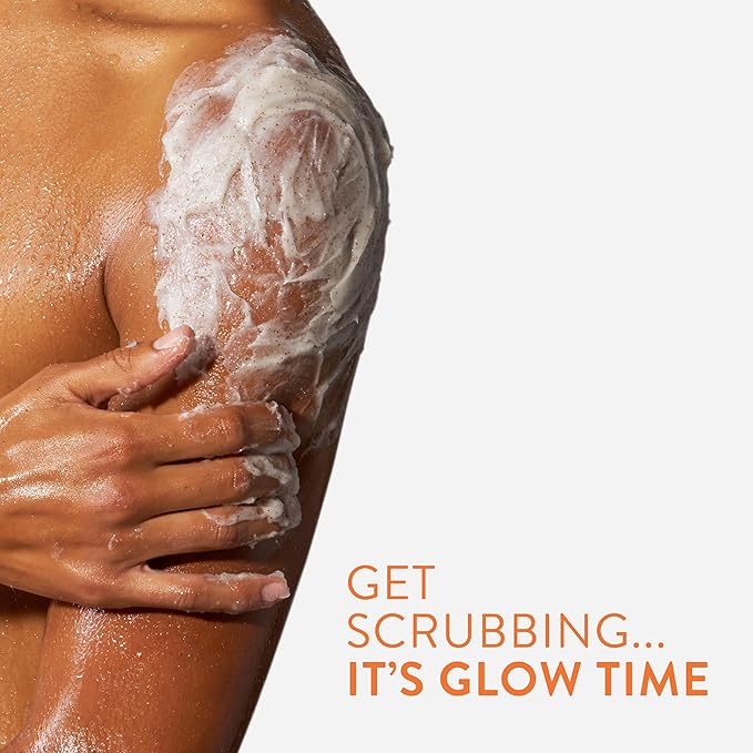 Native Body Scrub, Sweet Peach & Nectar, Exfoliating and Detoxifying for Soft Skin, Sulfate Free, 12 oz