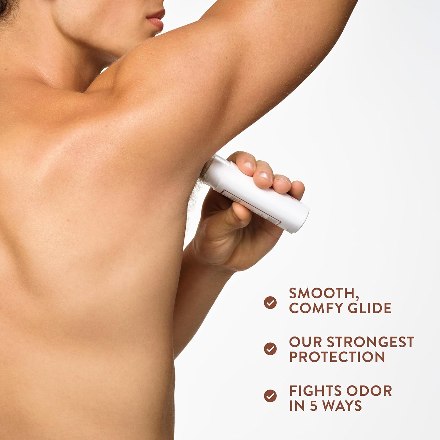 Deodorant Contains Naturally Derived Ingredients, 72 Hour Odor Control, Deodorant for Women and Men, Aluminum Free, Coconut & Vanilla 2.65Oz