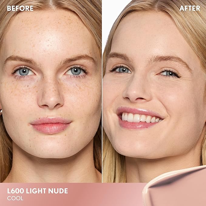 COVERGIRL TruBlend Undercover Concealer, Buildable, Full Coverage, 24-Hour Wear, Matte Finish - L600 Light Nude (Packaging May Vary)