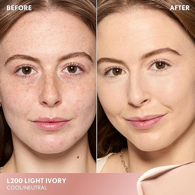 COVERGIRL TruBlend Undercover Concealer, Buildable, Full Coverage, 24-Hour Wear, Matte Finish - L200 Light Ivory (Packaging May Vary)
