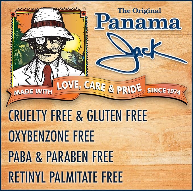 Panama Jack Sunscreen Lip Balm - SPF 45, Broad Spectrum UVA-UVB Sunscreen Protection, Prevents & Soothes Dry, Chapped Lips, Dreamsicle, 12-pack