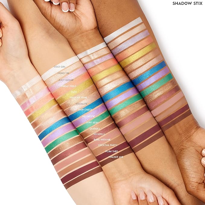 ColourPop Shadow Stix - Cream Eyeshadow Stick with Long-Lasting Color - Multi-Use Cream Makeup with a Built-In Sharpener & Precise Tip for Easy Application - Cocktail Party (0.05 oz)