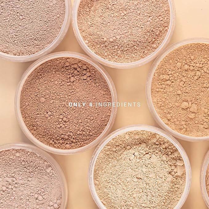 IDUN Minerals Mineral Powder Foundation - Longwear, Lightweight, Smooth Powder Formula - Blurring, Skin-Perfecting Finish - Vegan and Cruelty Free Formula - 019 Sigrid - 0.25 oz
