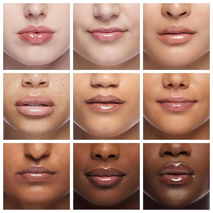 GECOMO Hydrating Lip Glow Oil, Moisturizing Lip Glow Oil, Nourishing Glossy Transparent Lip Oil, Plumping Lip Oil, Lip Balm, Non-sticky Tinted Toot Lip Balm for Lip Care (CORAL) 0.2 OZ