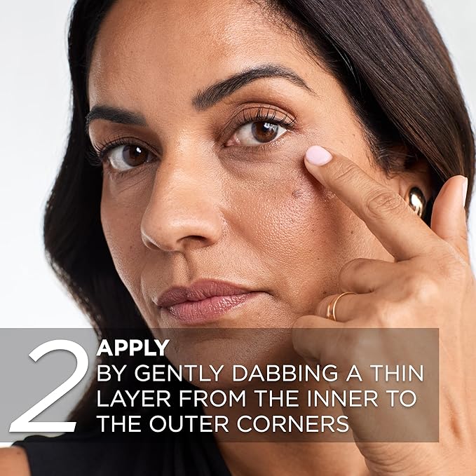 L'Oreal Paris Revitalift Triple Power Eye Bag Instant Eraser, Eye Tightener Treatment to Firm Bags, 0.5 oz + Sample