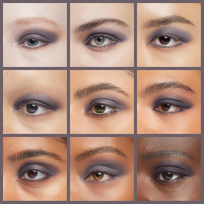Winter Grape Matte Dark Purple Mauve Pressed Powder Single Vegan Eyeshadow; Talc, Paraben & Cruelty Free