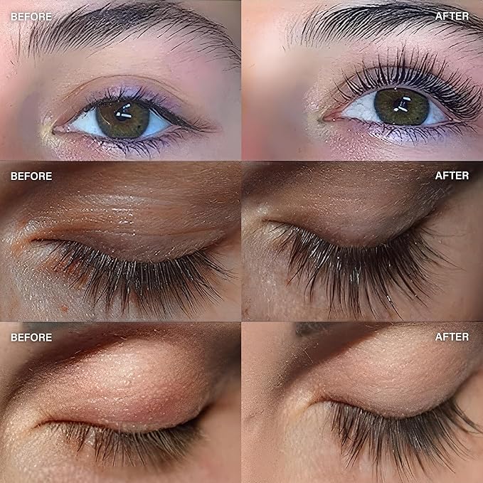 ForChics 24/7 Lash System - Growth Serum + Nourishing Mascara Bundle - Hormone-Free Day & Night Treatment for Longer, Thicker Lashes in 2 Weeks - Natural, Vegan [Duo]