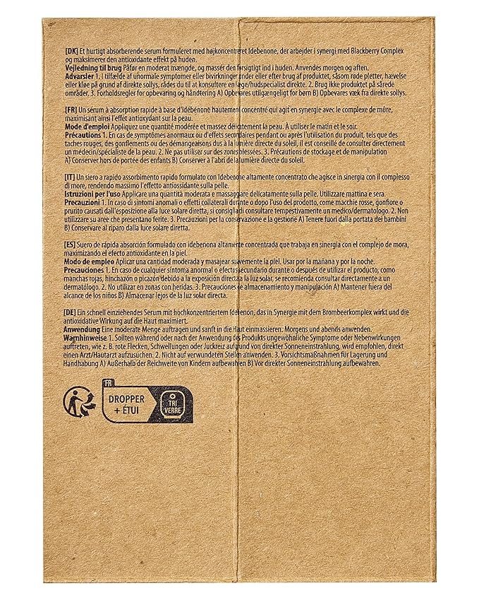 Mary&May Idebenone + Blackberry Complex Serum - Potent Anti Aging for Enhanced Antioxidant and Skin Nourishment - Korean Face Skincare, EWG Green Grade, Cruelty-Free, 1.01 fl.oz.