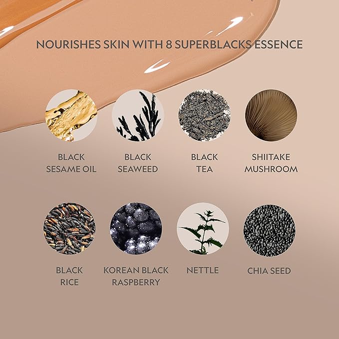 YENSA Serum Foundation Makeup - Super Silk Full Coverage Foundation Enriched with Peptides, Vitamin C & Ferulic Acid to Help Reduce Fine Lines, Wrinkles & Dark Circles - Fair 3 (1 oz)