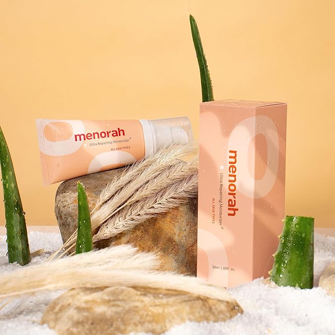 Menorah Ultra Repairing Moisturizer+ for Face & Body – Intense Moisturizing Cream with Vitamin E & Botanical Oils, 12HR Hydration for Dry, Rough, and Uneven Skin