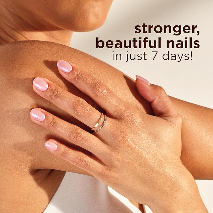 Sally Hansen Color Therapy Nail Polish | Biotin, Argan Oil, Long Lasting, Healthy Nails, Nail Strengthener, Opaque | 445 Pacific Peace | Aqua Blue Nail Color