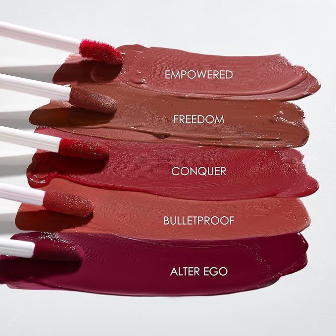 NATASHA MOOR: Molten Matte Liquid Lipstick - Long-Lasting, Hydrating, Matte Finish with Moisturizing Vitamin E - Waterproof, Kiss-Proof, Cruelty-Free - 12-Hour Stay Power - SERENDIPITY