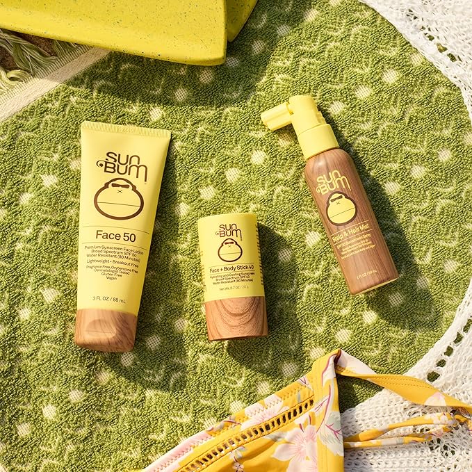 Sun Bum Original SPF 30 Sunscreen Scalp and Hair Mist - Hawaii Act 104 Compliant (Octinoxate & Oxybenzone) - Vegan - Broad Spectrum UVA/UVB Sunscreen Spray with Vitamin E - 2 oz