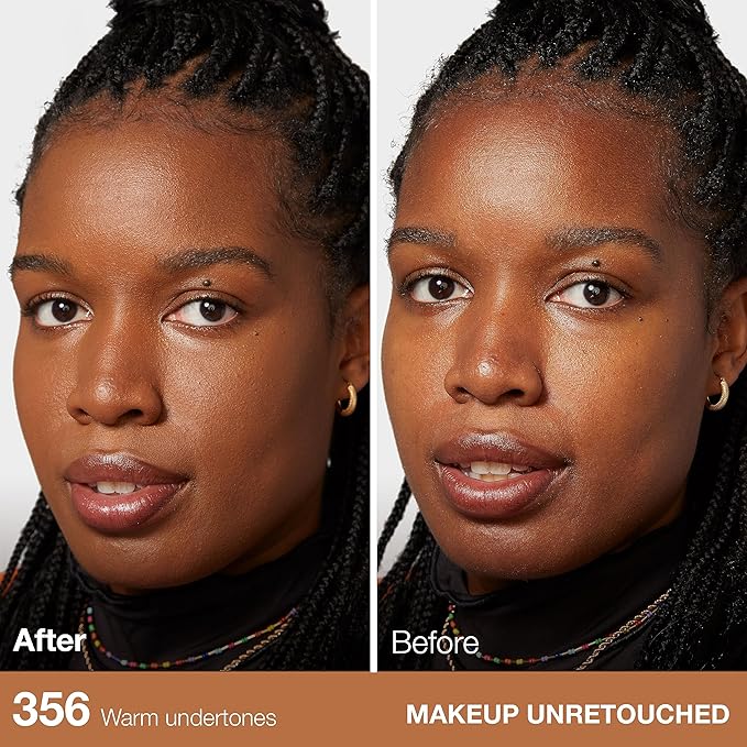 Maybelline Fit Me Matte + Poreless Liquid Oil-Free Foundation Makeup, Warm Coconut, 1 Count (Packaging May Vary)