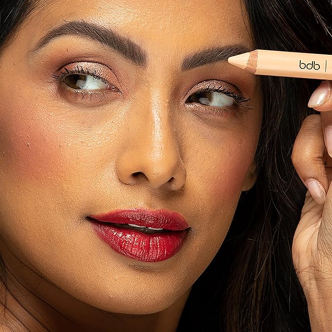 Billion Dollar Brows Duo Brow Highlighter & Concealer Pencil – 2-in-1 Creamy Formula for Lifting & Highlighting, Blendable Concealer & Buildable Highlighter, Cruelty-Free & Vegan for Radiant Brows