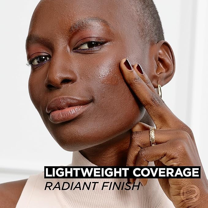 L'Oreal Paris True Match Nude Hyaluronic Tinted Serum Foundation with 1% Hyaluronic acid, Tan 6-7, 1 fl. oz.