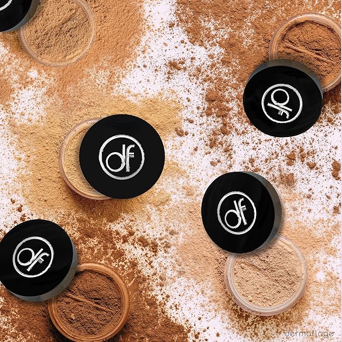 Mineral Powder Foundation for Sensitive Skin, Powder Sunscreen with SPF 26, All Natural Ingredients, Anti-oxidant protection, Made in the Shade by Dermaflage, 5g (Medium Cool)